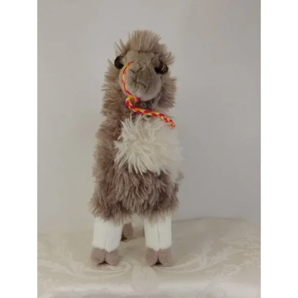 Douglas Toys Douglas Ganz Zephyr Llama Long Lashes Alpaca Soft